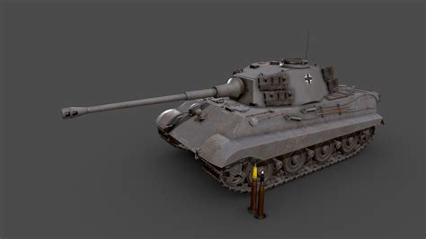 Tiger II - Buy Royalty Free 3D model by Aurimas (@AurimasV) [676c196 ...