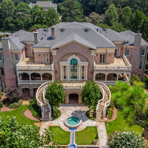 Most Fabulous Home for Sale in Suburban Atlanta | Mansions, Dream mansion, Mansion exterior