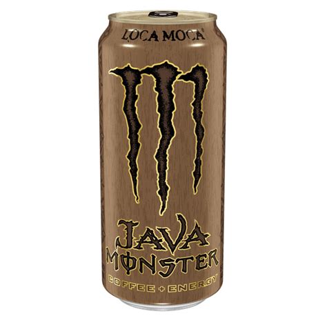 Java Monster Loca Moca, Coffee + Energy Drink, 11 fl oz, 4 Pack - Walmart.com