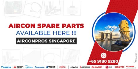 Aircon spare parts - Best aircon service company,singapore - Airconpros