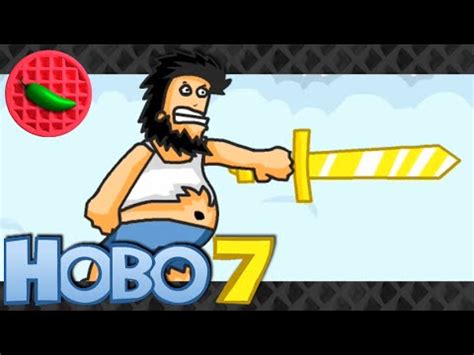 HOBO VS. GOD! -- Let's Play Hobo 7: Heaven (Flash Browser Game) - YouTube