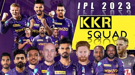 KKR IPL 2023 NEW SQUAD | Kkr ipl 2023 released,retained , target ...