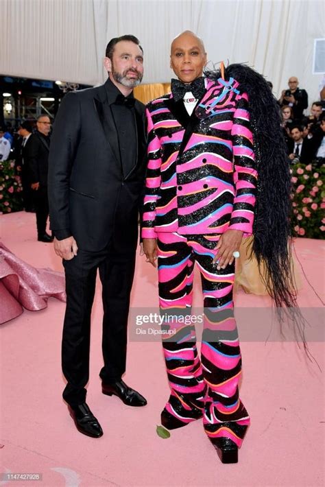 RuPaul and husband Georges LeBar at the Met Gala, 2019 : r/rupaulsdragrace