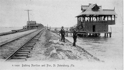 From the Railroad Era to the inverted pyramid, St. Pete's piers took on many forms since the ...