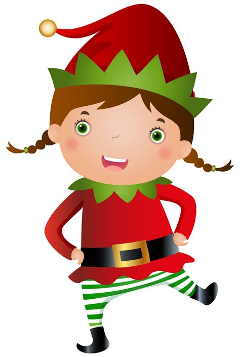 Santa Claus Christmas elf Clip art - Summer Elf Cliparts png download - 4882*7262 - Free ...