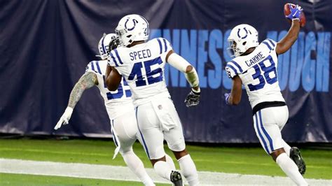 Colts vs. Titans score, results: Indianapolis defense, special teams shut down Tennessee in ...