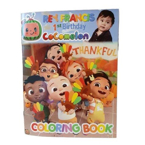 Cocomelon 2in1 ABC tracing coloring book 5.5x7inches kids book coloring ...