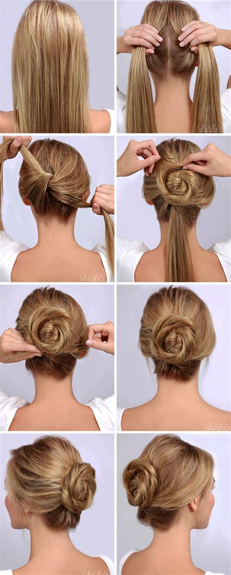 8 Amazing Braided Bun Roll Hairstyle Tutorials for Long Hair | Gymbuddy Now