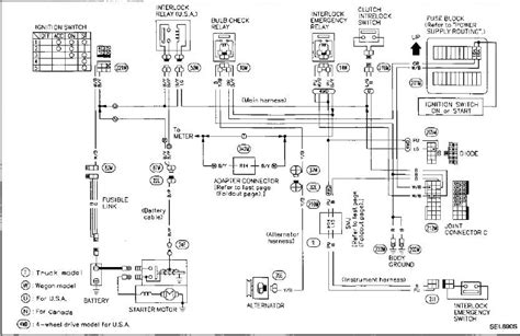 Nissan pathfinder electrical wiring schematics