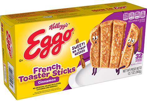 Cinnamon French Toaster Sticks | L'Eggo With Eggo®