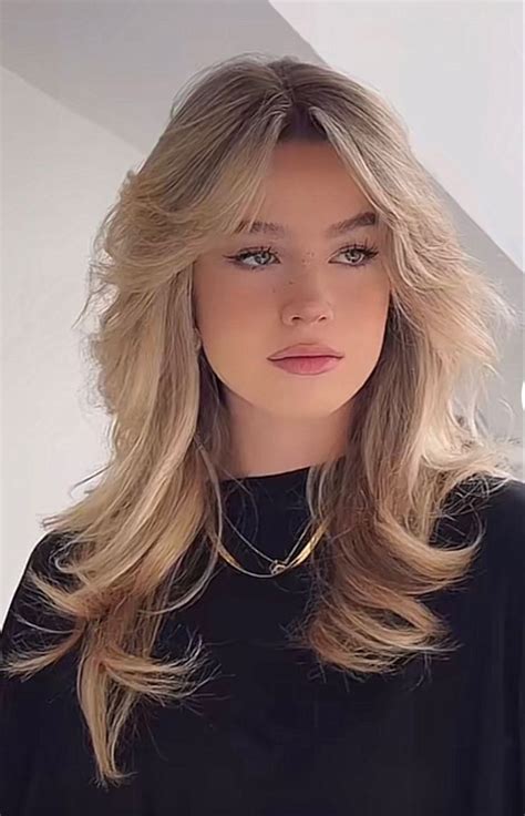 soft mullet haircut wolf cut | Blonde hair inspiration, Long hair cuts ...