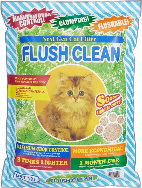 Next Gen Pet Products Flush Clean Cat Litter, 5.5-lb bag - Chewy.com