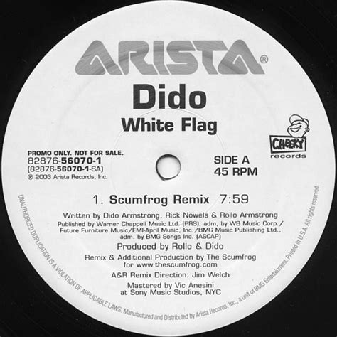 Dido – White Flag / Stoned (2003, Vinyl) - Discogs