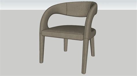 3D Warehouse | Furniture dining chairs, Bold chairs, Contemporary chairs