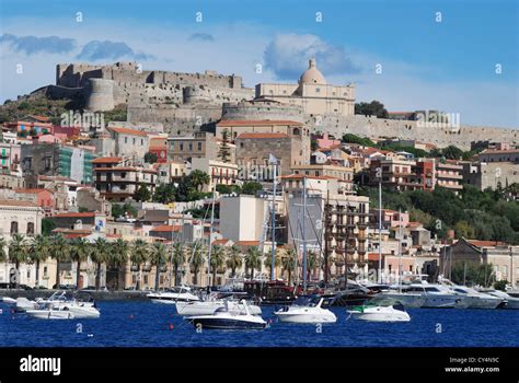 The town of Milazzo, Sicily, Italy Stock Photo - Alamy