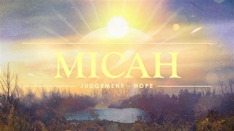 Enduring | Micah Lesson 2 | Micah 4-5 | For November 20, 2022 – Sunday School Central