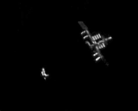 Space Shuttle Docking with Space Station as Seen from Earth - Neatorama