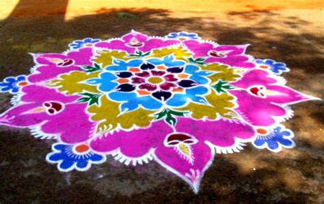 Rangoli for Festival | #425 This morning I went to see Azhag… | Flickr