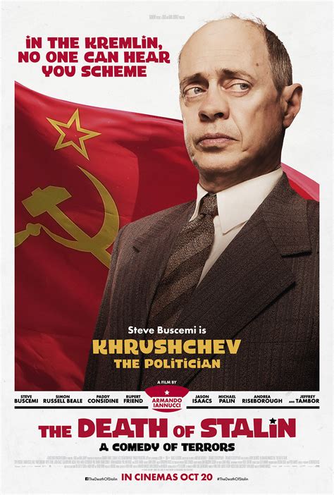 The Death of Stalin character poster Khrushchev | Confusions and ...