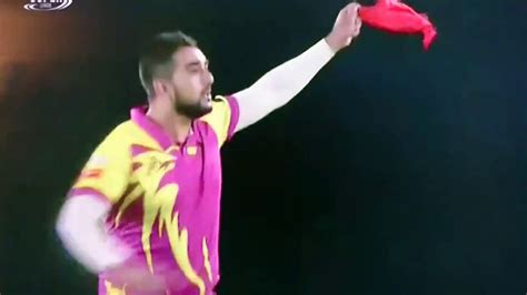 Tabraiz Shamsi’s celebration. This is some crazy stuff. - YouTube