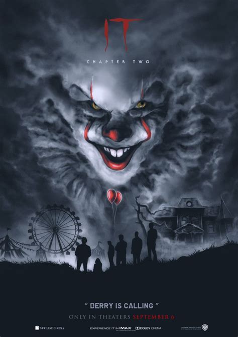 IT CHAPTER TWO by Yowdi Santiar | Horror movie posters, Horror movie ...