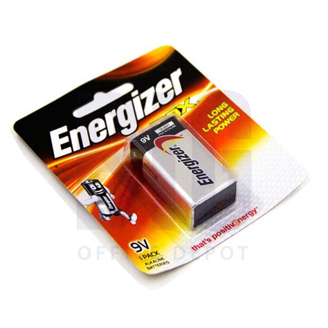 ENERGIZER ALKALINE BATTERY 9V ( 1 PCS/PKT ) - Big Stationery