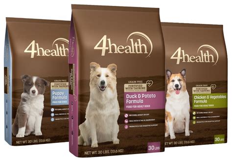 4Health Dog Food Review | Ratings | Recalls - Dog Food Heaven