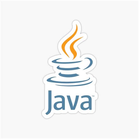 Buy Java programming language logo sticker Online at Best Prices in ...