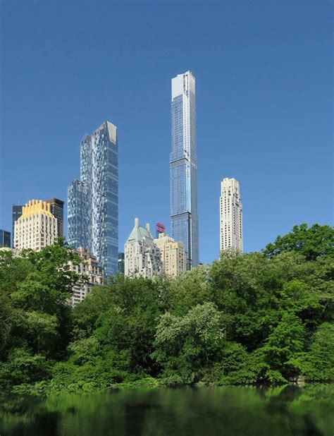 world's tallest residential building 'central park tower' nears completion in new york city ...