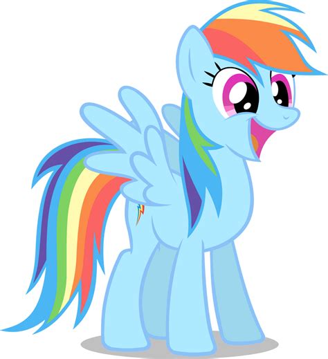 Rainbow Dash Smiling by noxwyll on DeviantArt