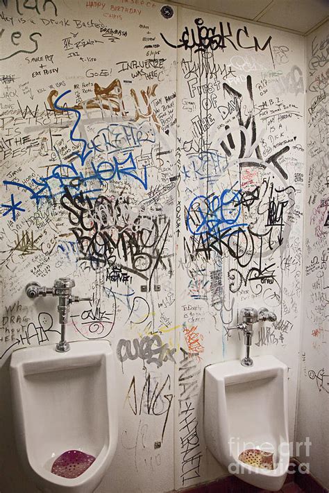 Restroom Graffiti Photograph by Jim West - Pixels