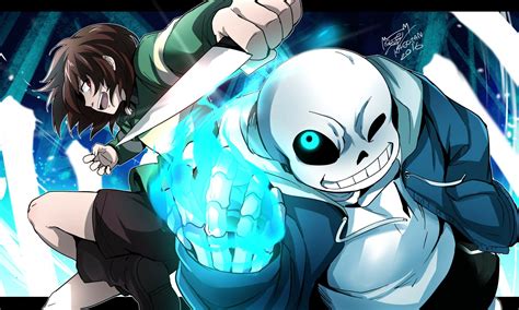 Download Sans (Undertale) Chara (Undertale) Video Game Undertale HD ...