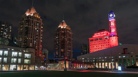 Celebration Square, Mississauga, Canada - GVA Lighting