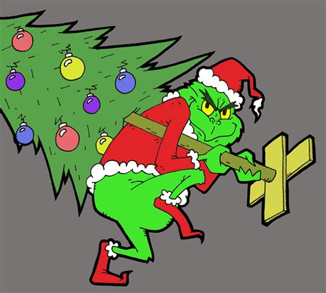 Art Hub Christmas Grinch - Jansus