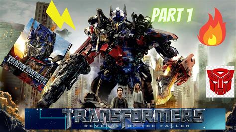 TRANSFORMERS REVENGE TO THE FALLEN GAMEPLAY PART 1 FULL HD WALKTHROUGH ...