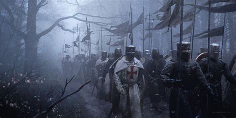 Jama Jurabaev, medieval, crusaders, Crusades, digital art, knight ...