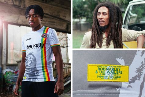 Second Time's A Charm: Irish Football Club Unveils Bob Marley Jersey ...