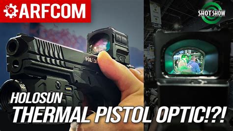 Thermal Pistol Optic!?! | Holosun | Shot Show 2024 - YouTube