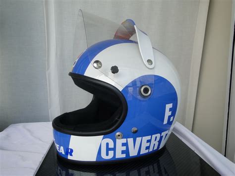 Francois Cevert-CM Helmets-Francois Cevert 1973 F1 Replica Retro Vintage Helmet