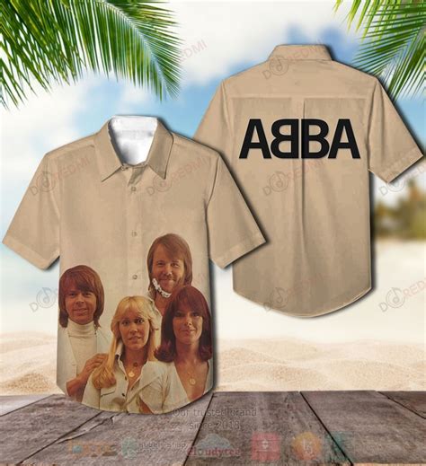 Abba Band Members Hawaiian Shirt – Pixeltee