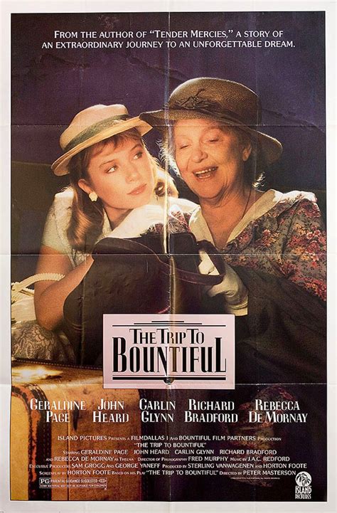 The Trip to Bountiful Original 1985 U.S. One Sheet Movie Poster - Posteritati Movie Poster Gallery