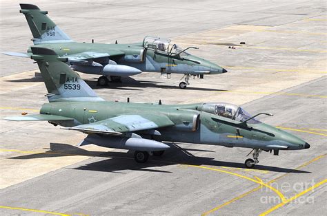 Brazilian Air Force A-1a Amx Aircraft Photograph by Riccardo Niccoli ...