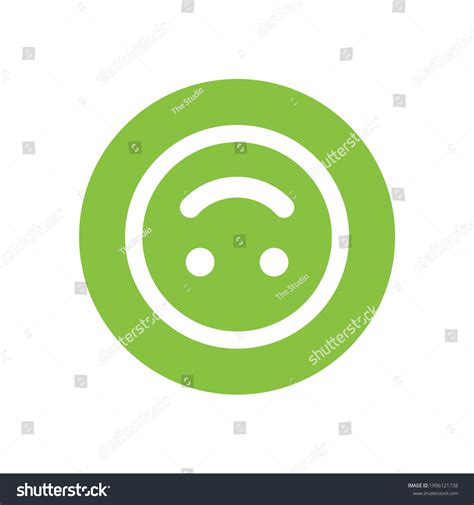 Cute Happy Smile Emoji Face Upside Stock Vector (Royalty Free ...