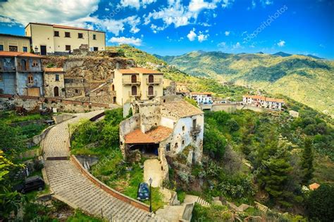 Savoca, Sicily — Stock Photo © Anita_Bonita #58046341