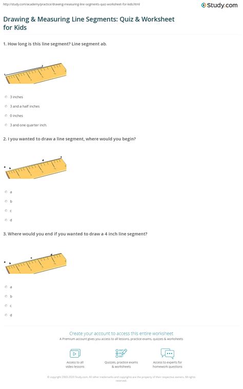 Measuring Lines Worksheet | Printable Worksheets and Activities for ...