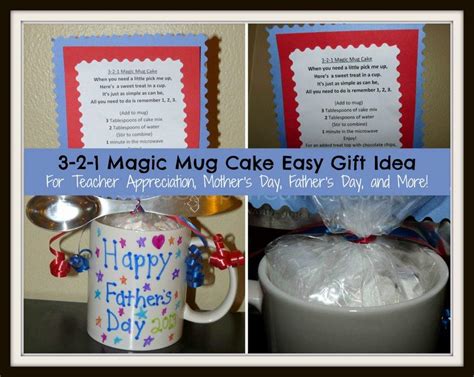 3, 2, 1 Magic Mug Cake Mix Easy DIY Gift Idea #cake #recipe #giftidea - Cori's Cozy Corner