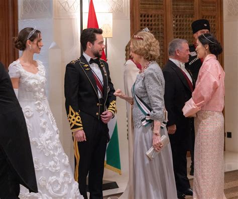 Princess Rajwa of Jordan stuns in unexpected second wedding dress we ...