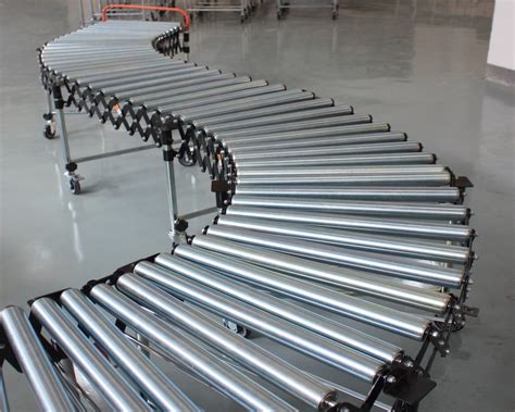 buy flexible gravity roller conveyor gravity with good price for warehouse logistics | YiFan