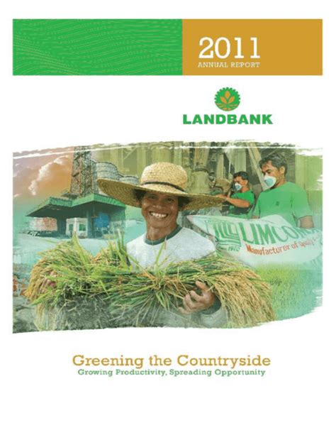 2011 Annual Report - Land Bank of the Philippines