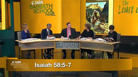 Lesson 6: “Worship the Creator” - 3ABN Sabbath School Panel - Q3 2019 ...